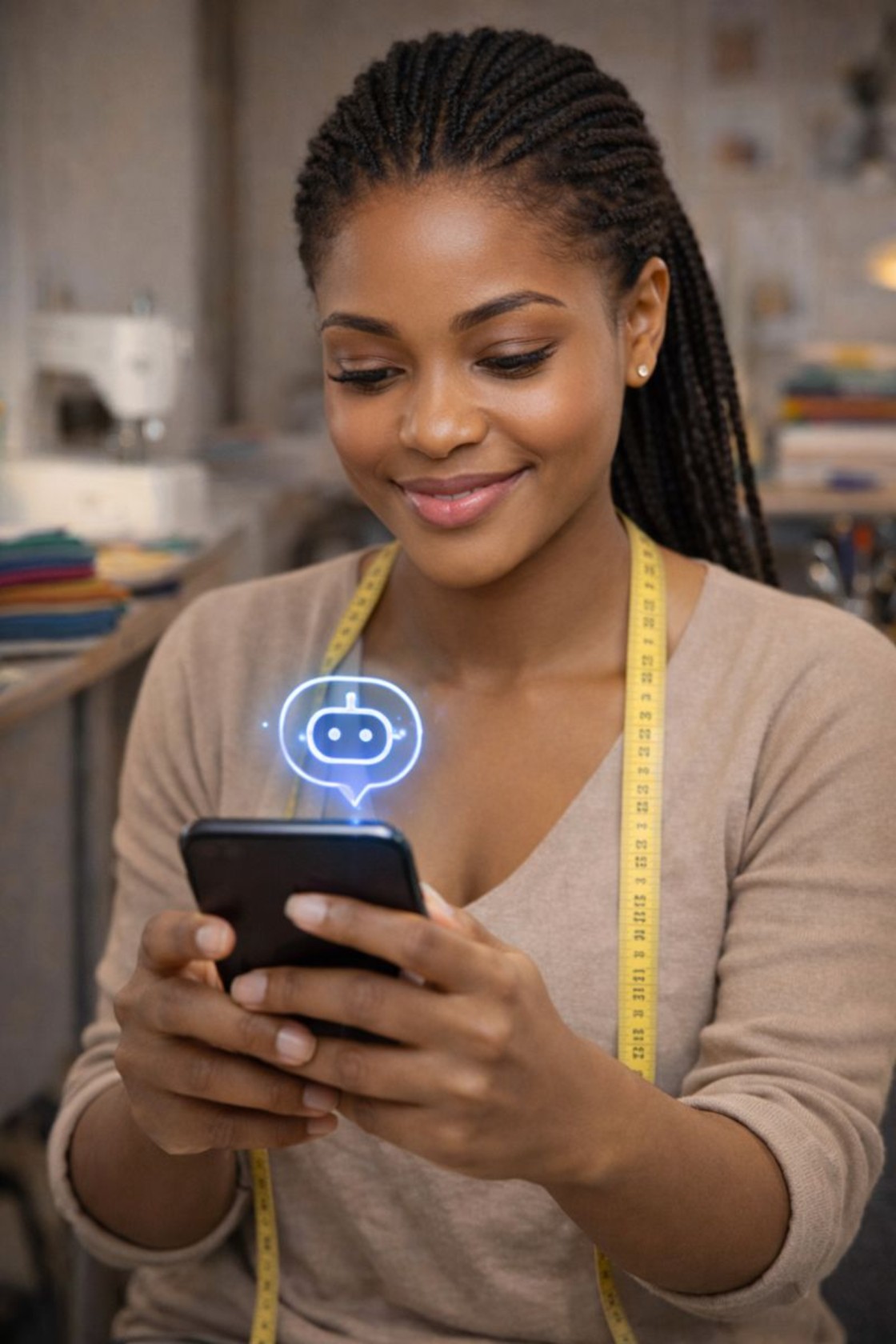 Business team collaborating on technology solutions